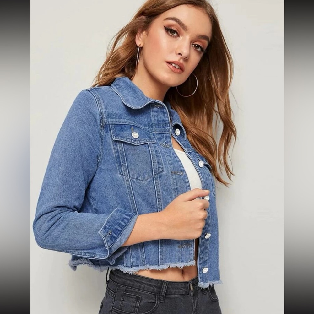 Crop Jean Jacket